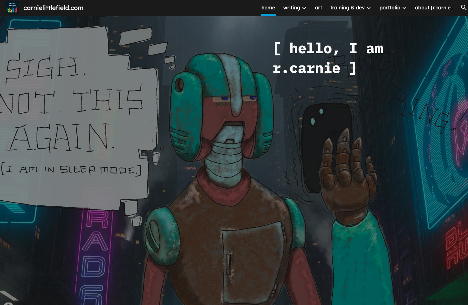 Classic Portfolio Website